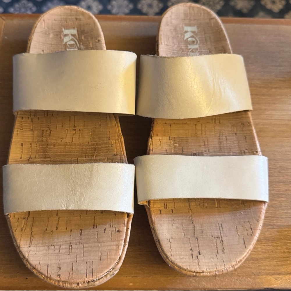 Korks by Kork-Ease Tidal Platform Sandals Slides 8